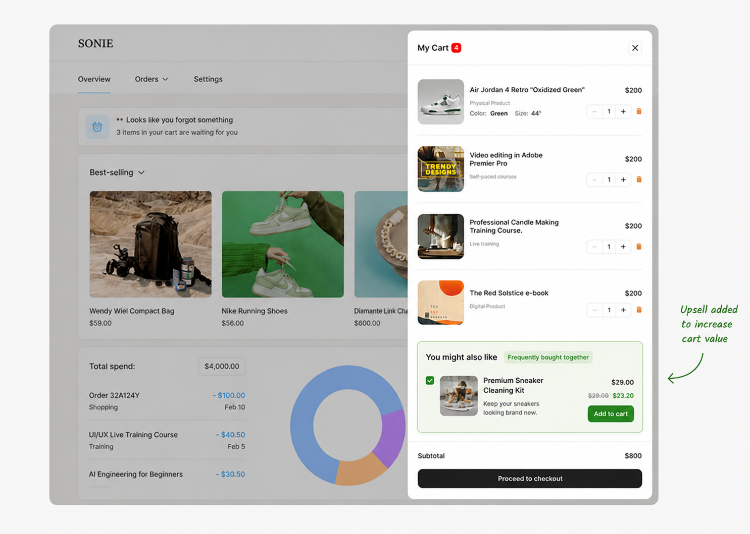 slide in example